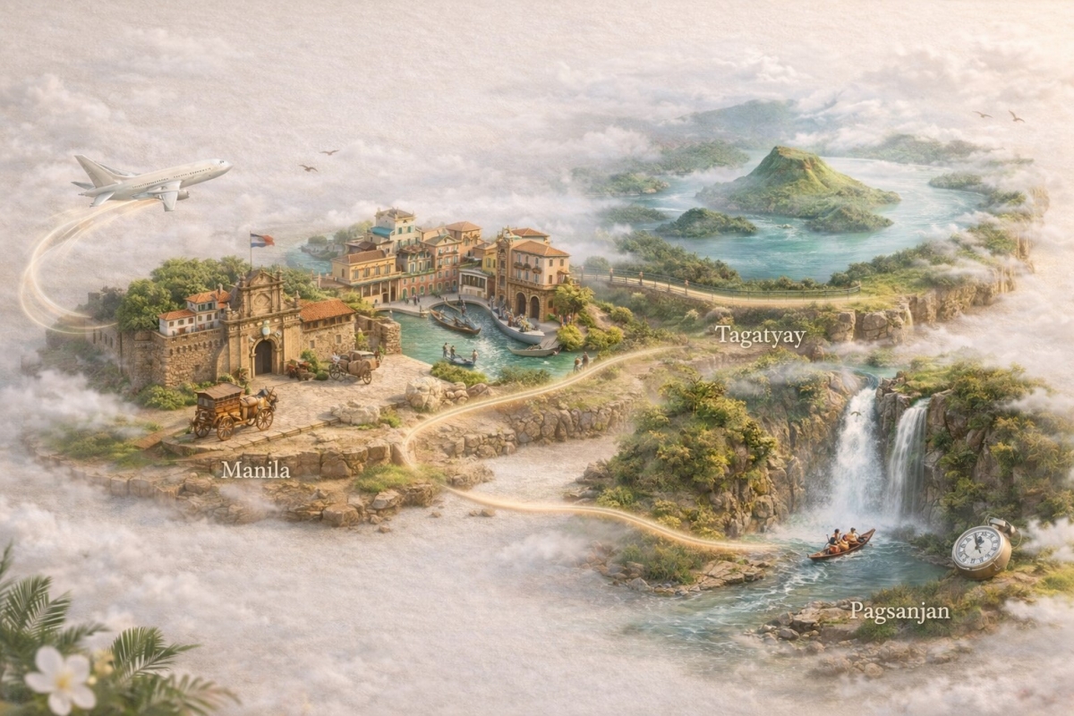 DU LỊCH PHILIPPINES: MANILA - TAGAYTAY - PAGSANJAN