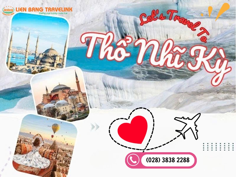 DU LỊCH THỔ NHĨ KỲ: ISTANBUL – CON NGỰA THÀNH TROY - CANAKKALE – LÂU ĐÀI BÔNG PAMUKKALE  –KINH KHÍ CẦU CAPPADOCIA 