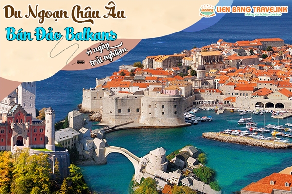 Du Ngoạn Châu Âu Bán Đảo Balkans (11 ngày 10 đêm)