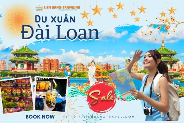 Du Xuân Đài Loan Đài Bắc – Đài Trung – Du thuyền Hồ Nhật Nguyệt Đàm – Công viên Dương Minh Sơn