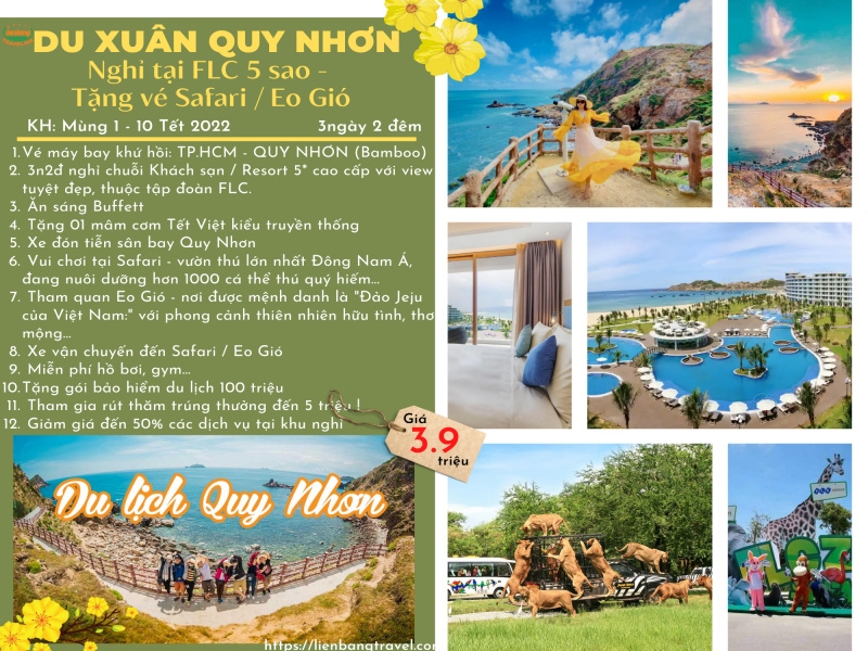 DU XUÂN QUY NHƠN FLC 5 SAO