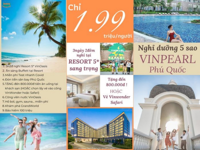 VINPEARL PHÚ QUỐC TUNG THÊM ƯU ĐÃI HẤP DẪN